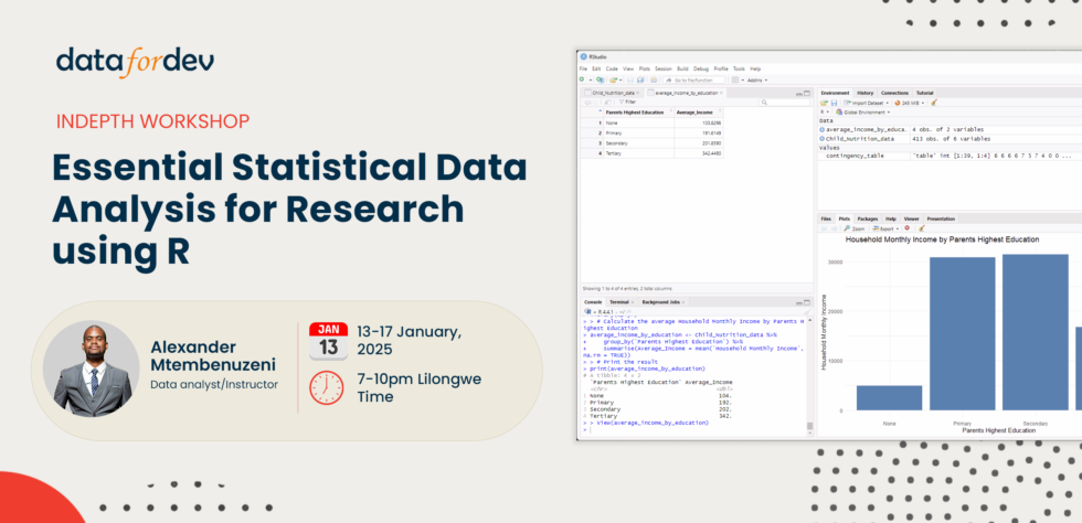 Essential statistical data analyses for research using R - Data For ...